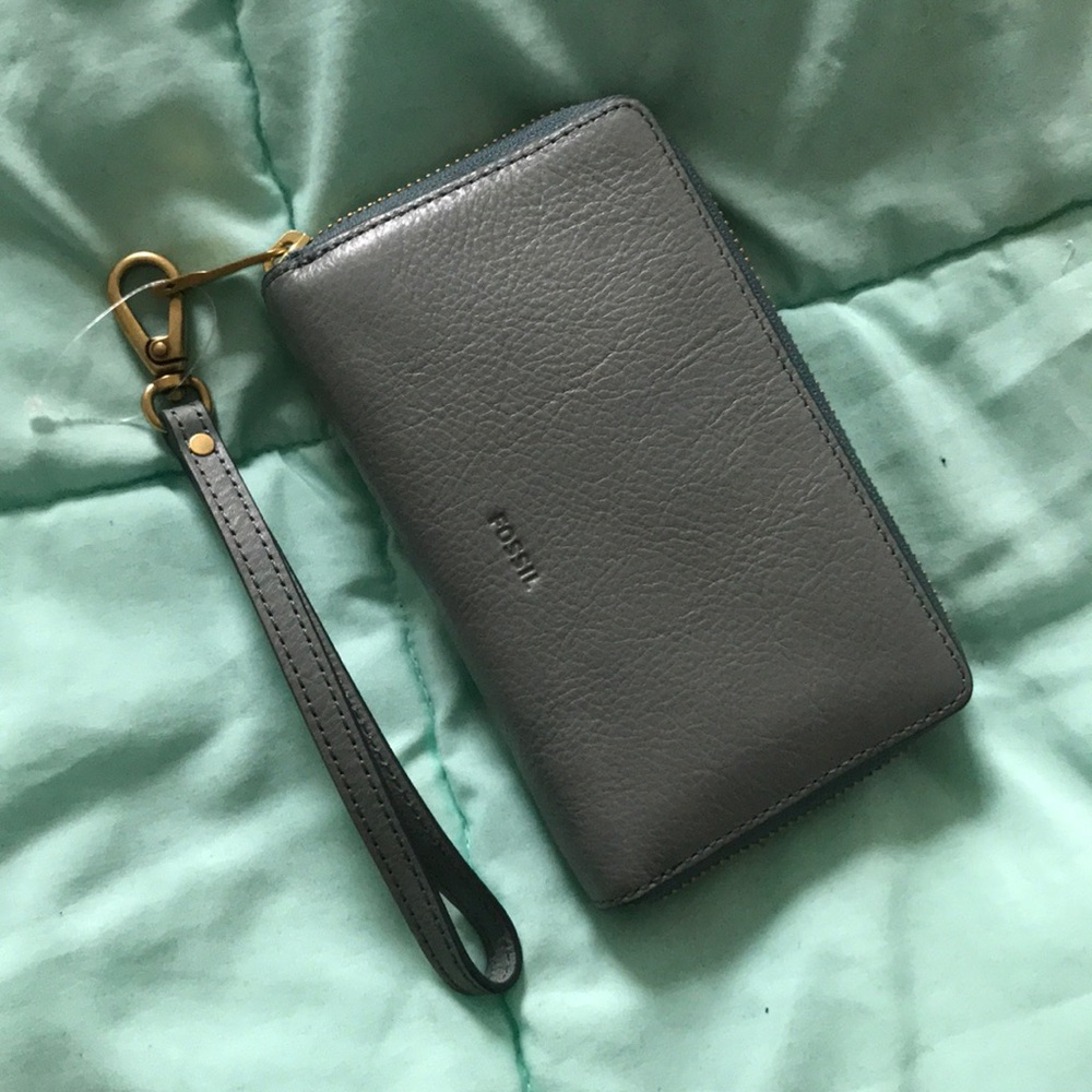 Fossil Genuine Leather Phone Wallet